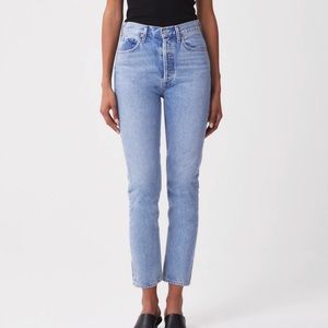 AGOLDE Riley Jeans in Renewal Size: 27